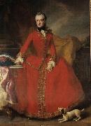 Georges desmarees Portrait of Maria Anna Sophia of Saxony oil painting reproduction